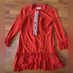 Free People Vibrant Red Garment